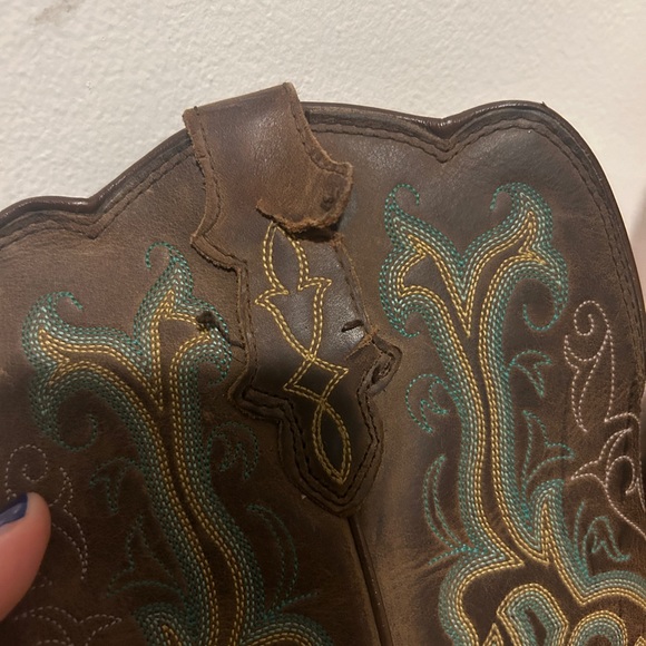 Justin Women's Stampede Durant Western Boots - Square Toe - Picture 9 of 9